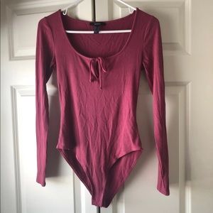 Forever 21 pink body suit